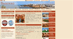 Desktop Screenshot of marokko-hotels.com